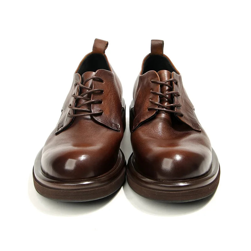 Elegant Genuine Leather Social Shoes