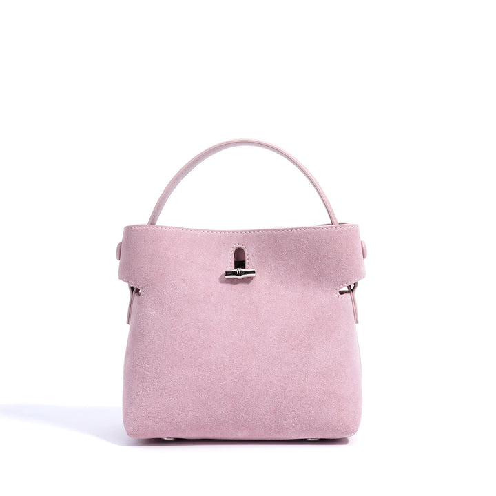 Lovely Frosted Leather Crossbody Bag