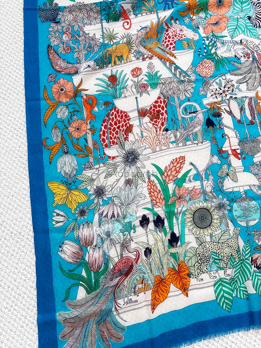 Stunning Knitted Cashmere Shawl