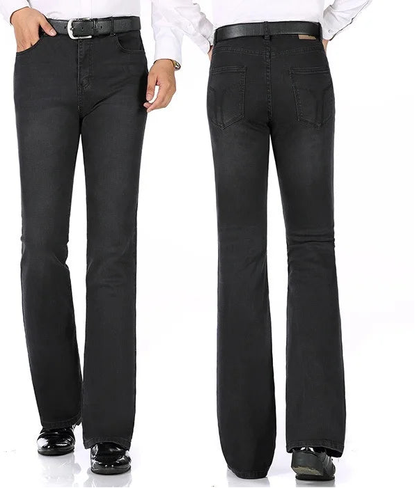 Luxurious Tailoring Bell Mouth Trousers