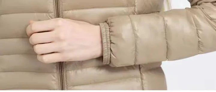 Fancy Warm Puffer Down Overcoat