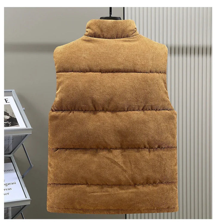 Thick Padded Warm Puffy Vest
