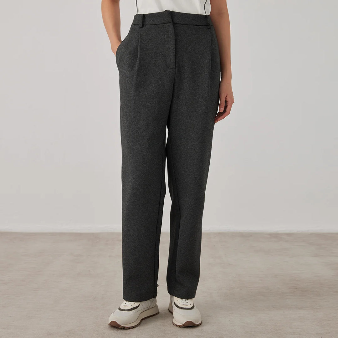 Smart Relaxed Straight Leg Pants