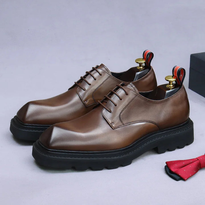 High-End Round Toe Formal Shoes
