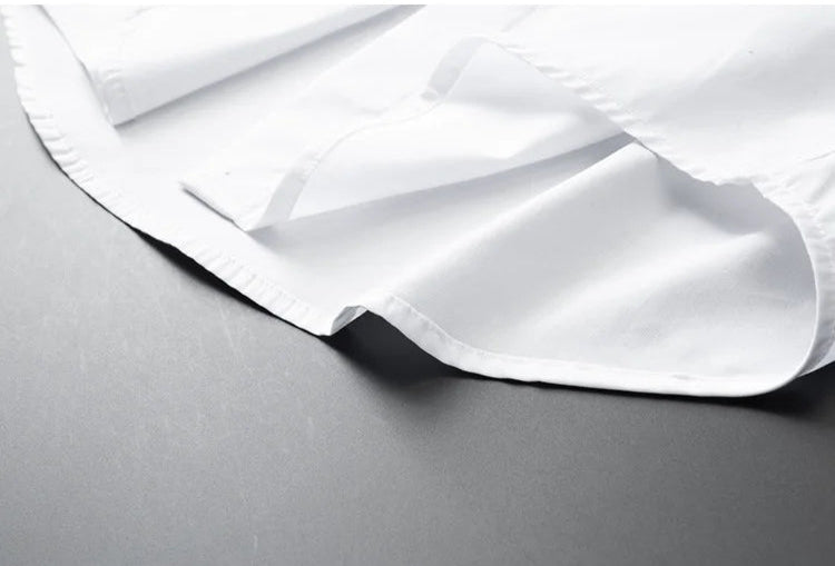 Everyday Luxury Embroidered Dress Shirt