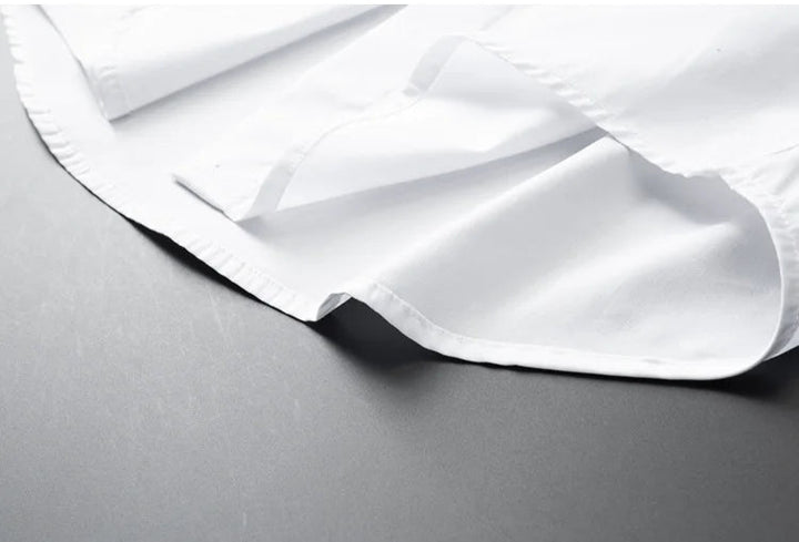 Everyday Luxury Embroidered Dress Shirt