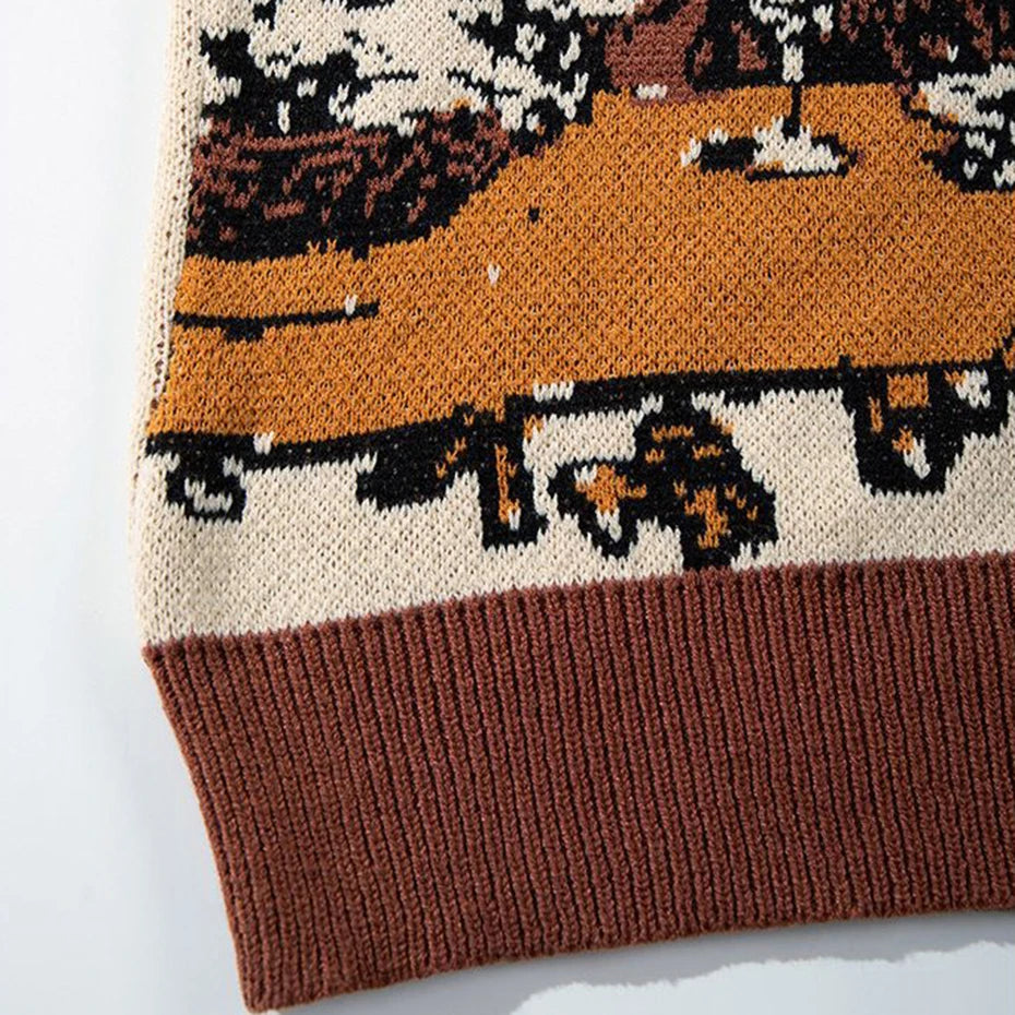 Attractive Oversized Hip Hop Sweater