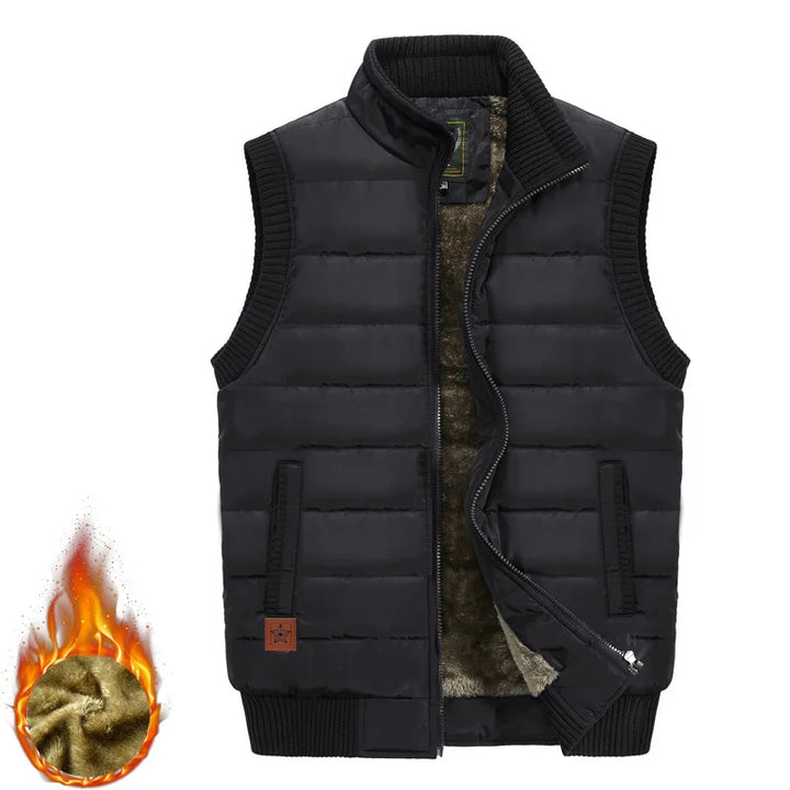 Smart Warm Fleece Waterproof Padded Vest