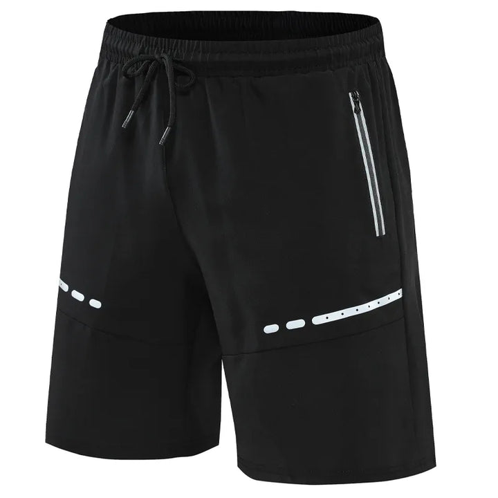 Zippered Pocket Men's Training Shorts