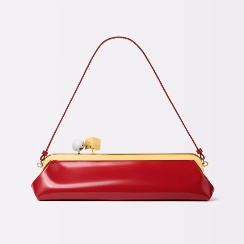 Elegant Removable Shoulder Strap Clutch