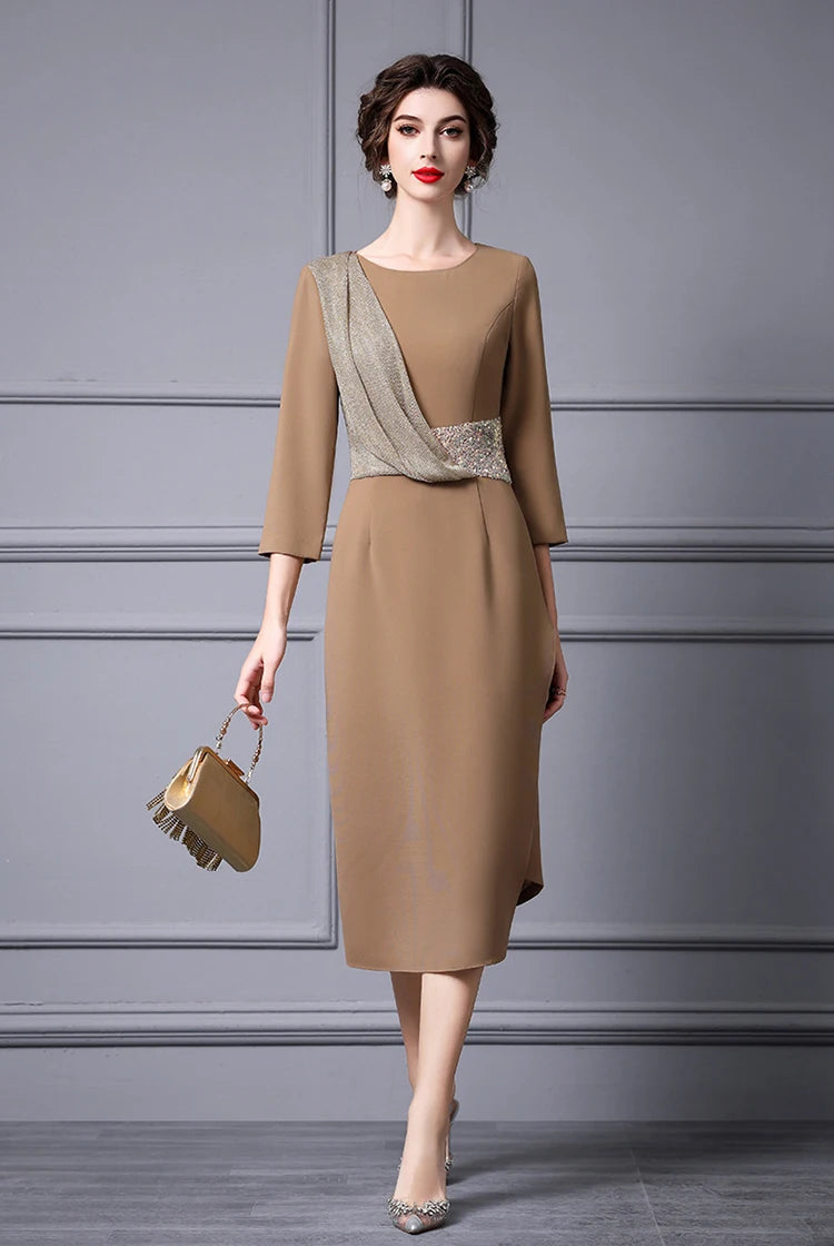 Seven-Point Temperament Dress