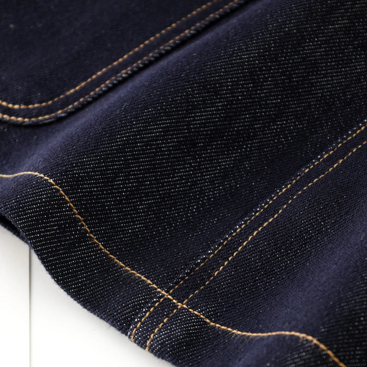 Stylish High Waisted Blue Denim Mini Skirt