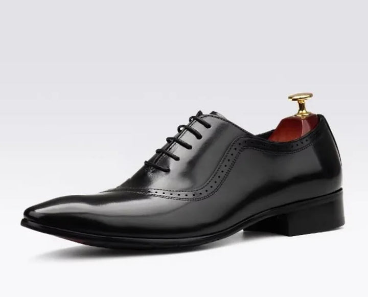 British Style Pointed Toe Oxford Shoes