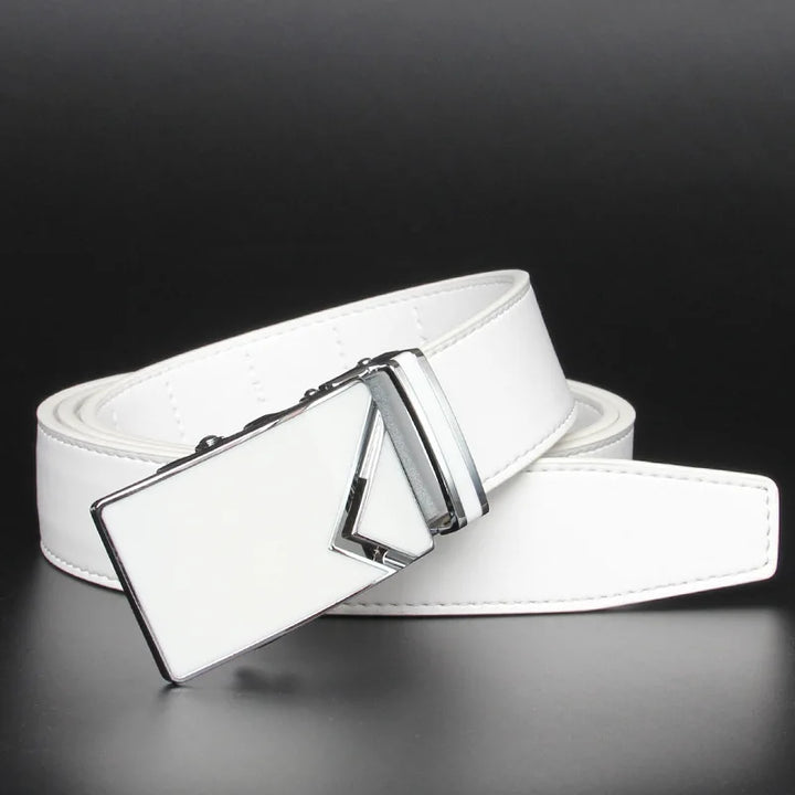 Quality Automatic Buckle Leather Strap Belt