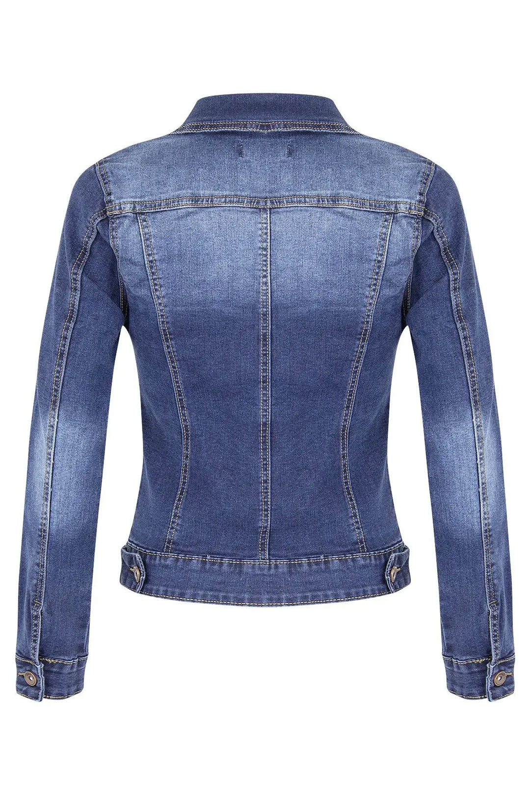 Timeless Stretch Denim Jean Jacket