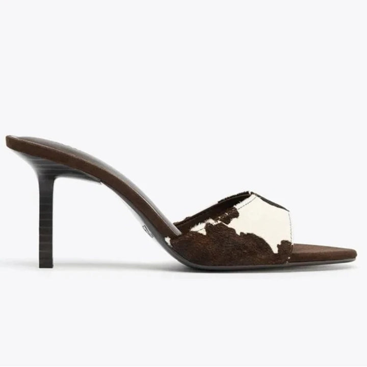 Stylish Thin Heels Retro Sandals