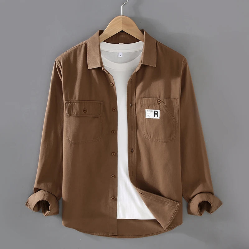 Premium Cotton Work Style Shirt