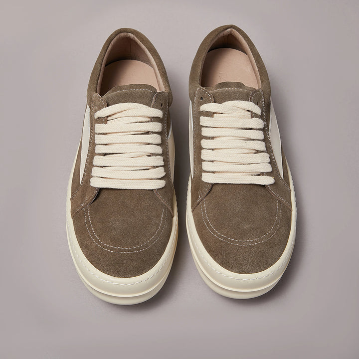 Low Top Suede Leather Casual Sneakers