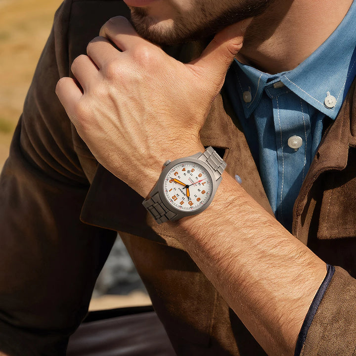 Elegant Mechanical Full Titanium Watch