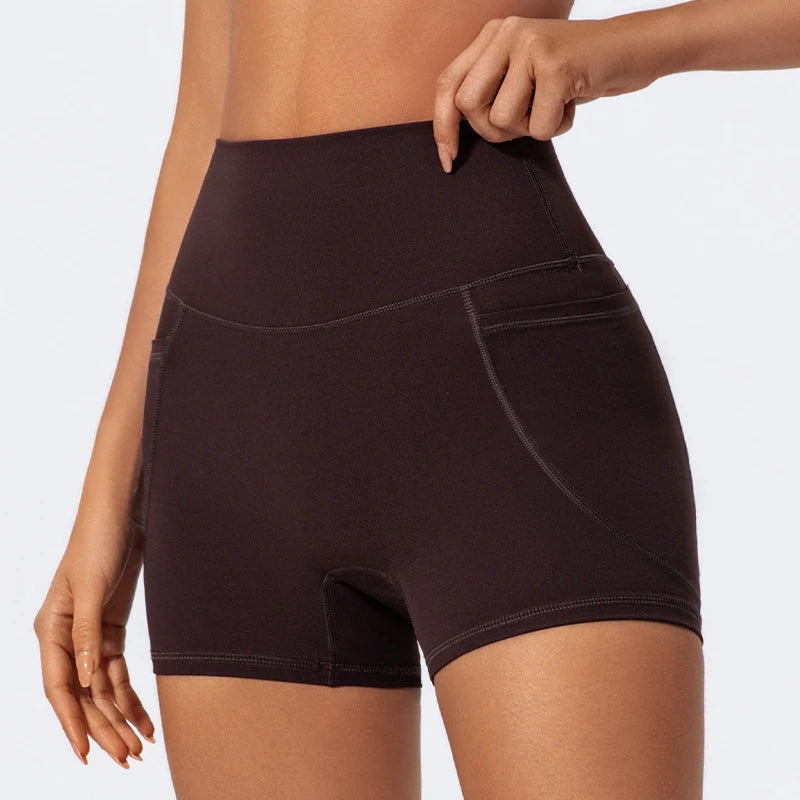 Stylish Slim Fit Yoga Shorts