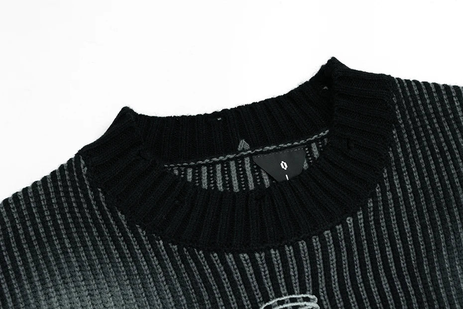 Trendy Ripped Men's Loose Fit Jumper