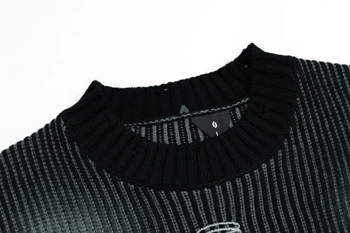 Trendy Ripped Men's Loose Fit Jumper