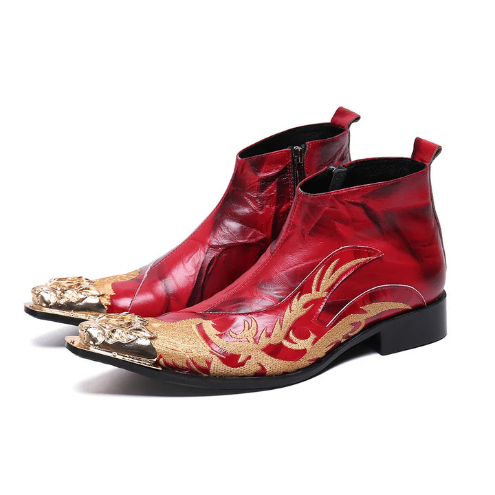 Luxury Pointed High Top Boots