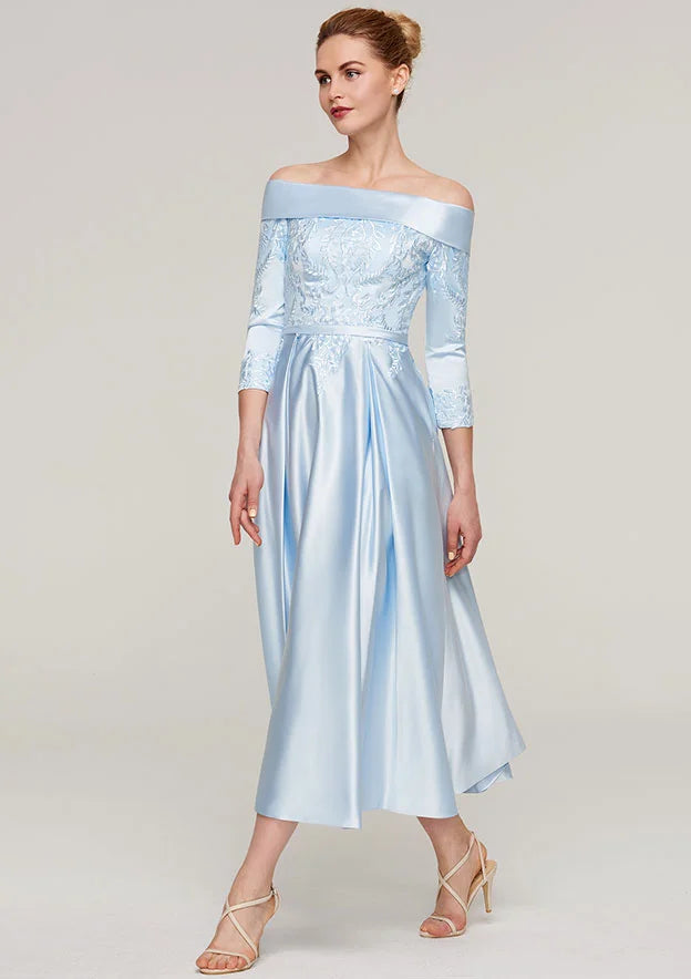 Exquisite Appliques Mother of The Bride Dress