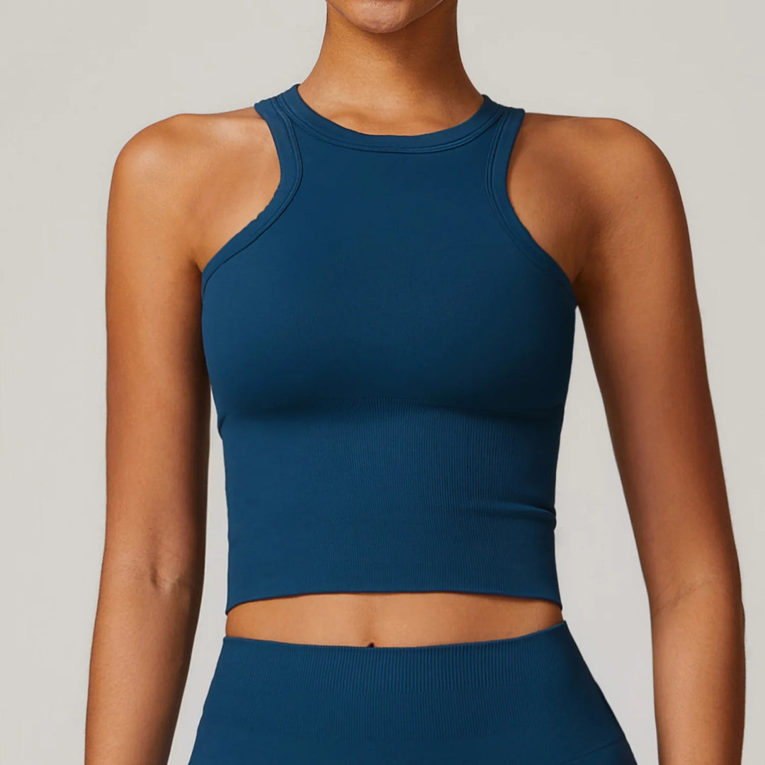 Breathable Crop Yoga Top