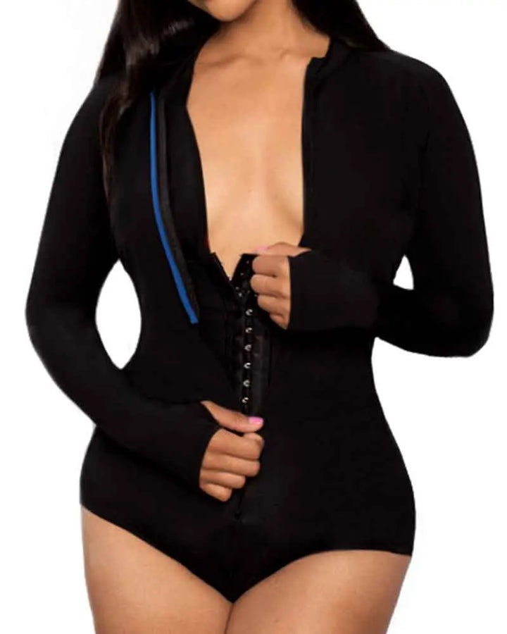 Seamless Front Zipper Shapewear