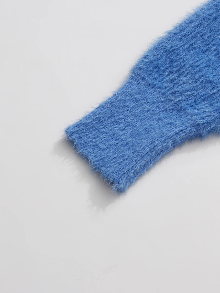 Contemporary Loose Knitted Women Sweater