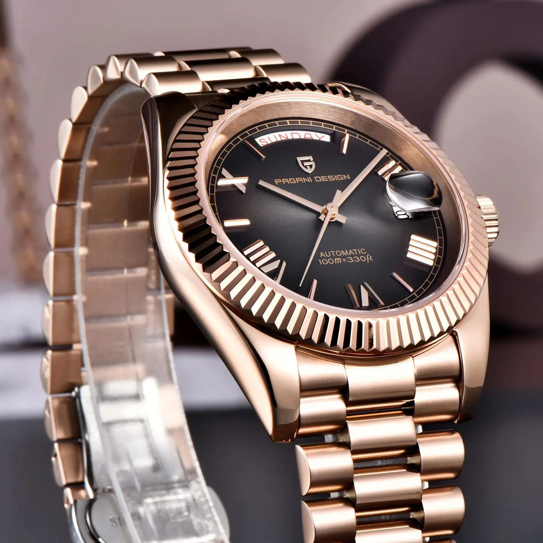 Luxury Automatic Sapphire Glass Watch