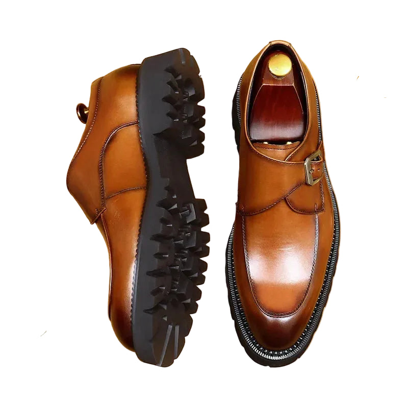 Vintage Thick Sole Wide Foot Shoes
