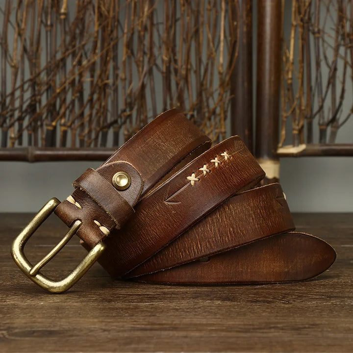Smart Pure Cowhide Leather Belt
