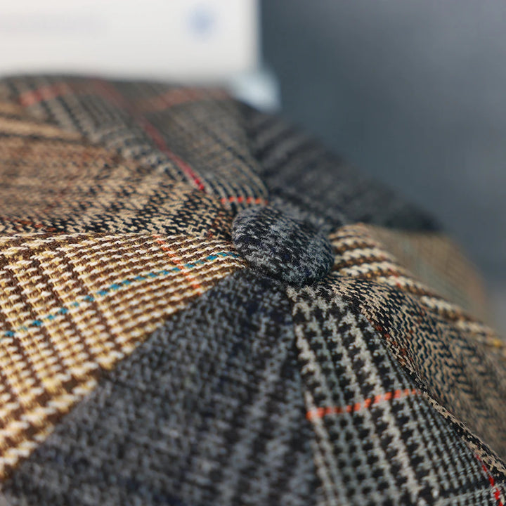 Classic Splicing Wool Beret Cap