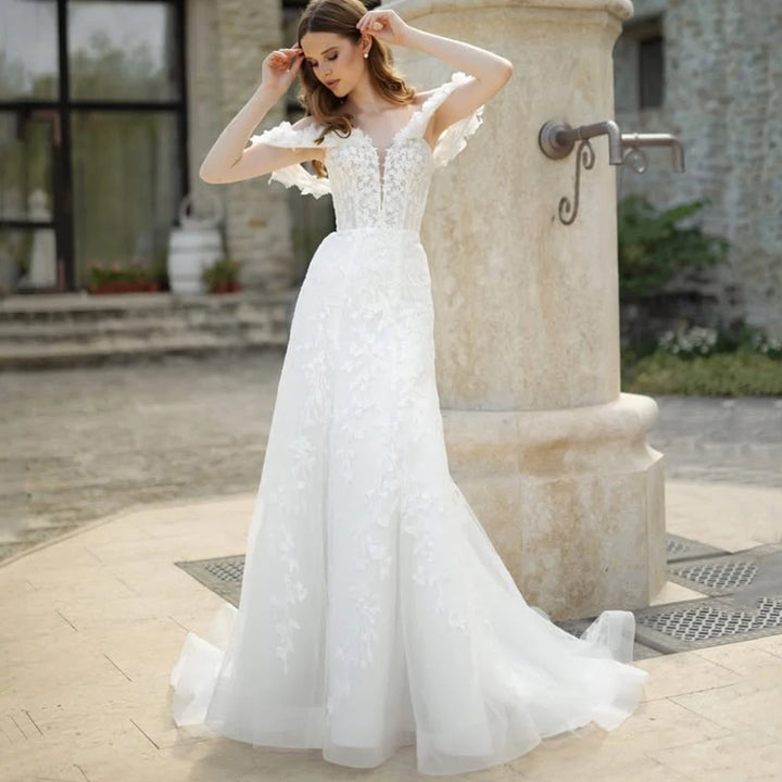Impeccable Organza Bridal Dress