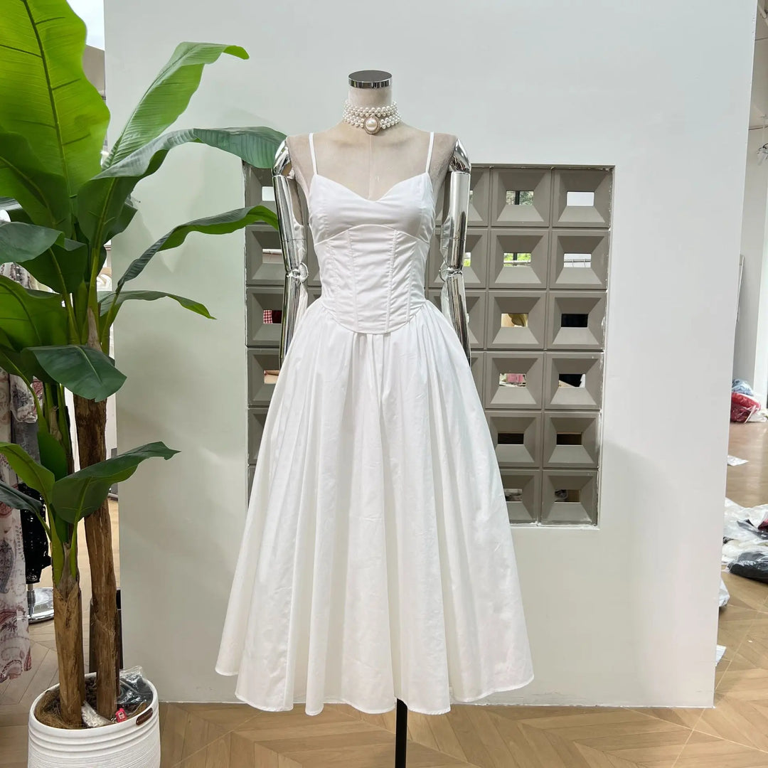 Lovely Mid-Length Evening Party Dress