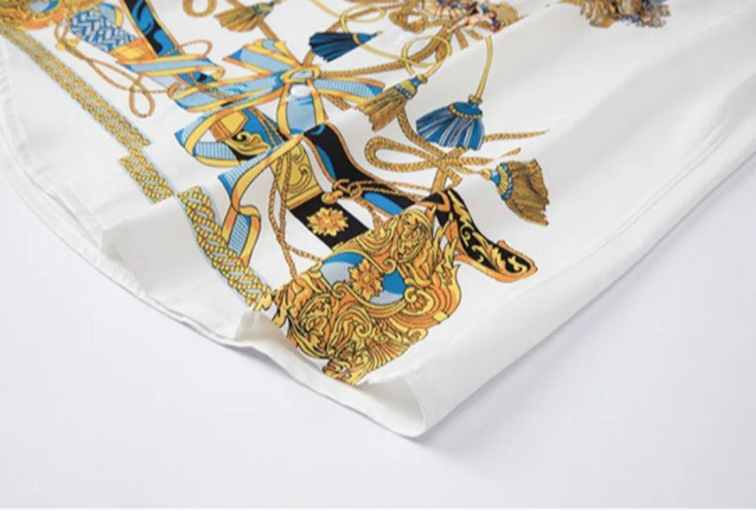 Stylish Printed Social Formal Shirt