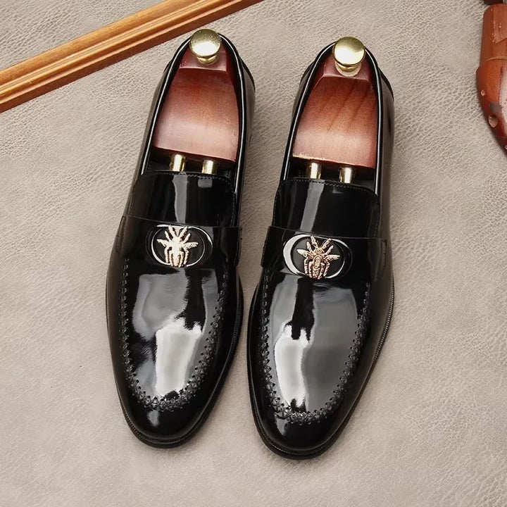 Premium Glossy Patent Dress Shoes