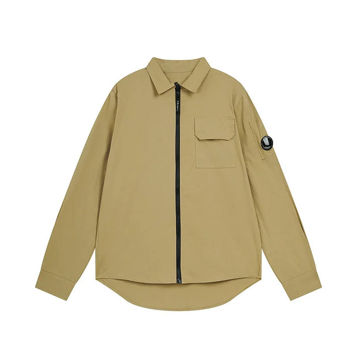 Trendy Loose Zipper Men's Cardigan