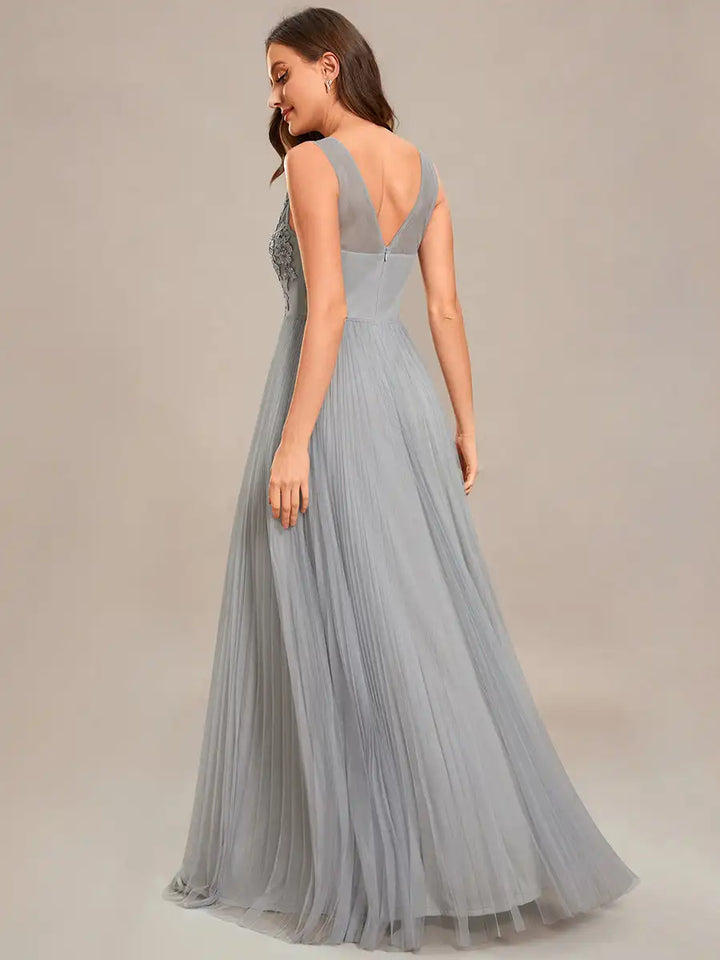 Classic Flair Bridesmaid Dress