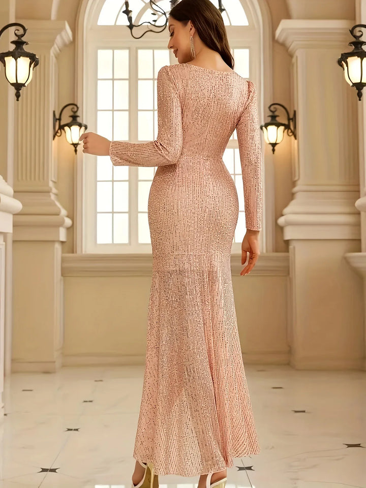 Gorgeous Sequined Hosting Dress