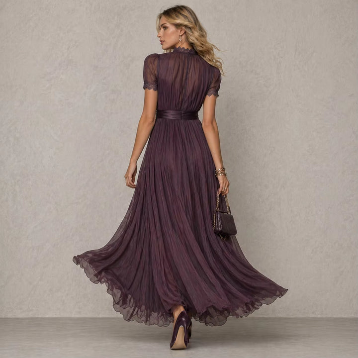 Lovely Flowy Cinched Waist Dress