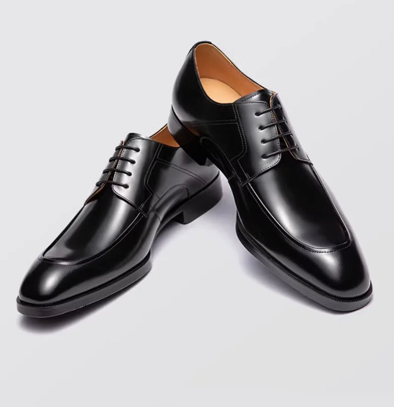 Trendy British Leather Business Shoes