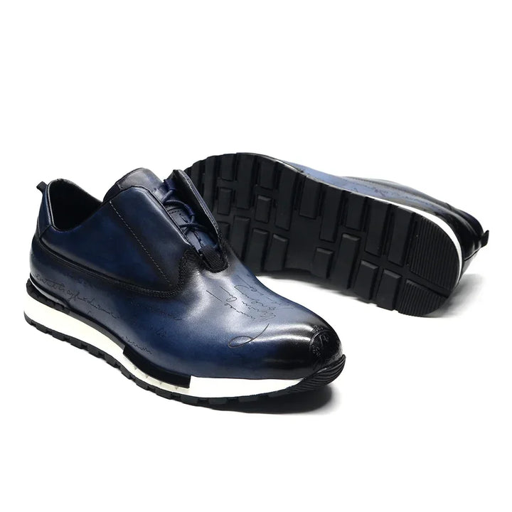 Smart Oxford Leather Sneakers