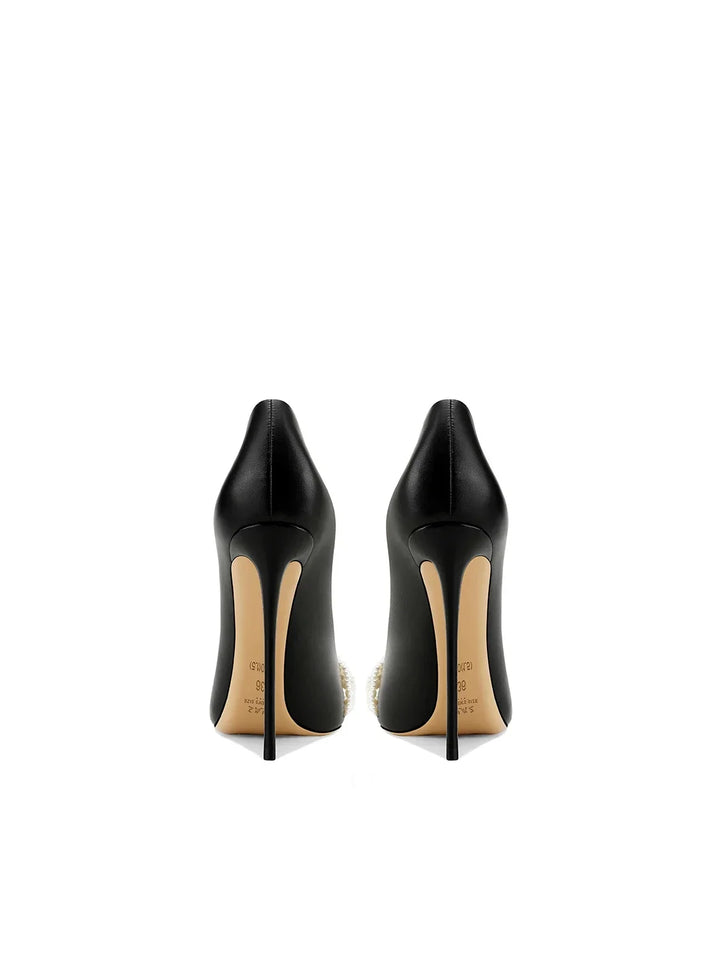 Modern Twist Slim Heel Pumps