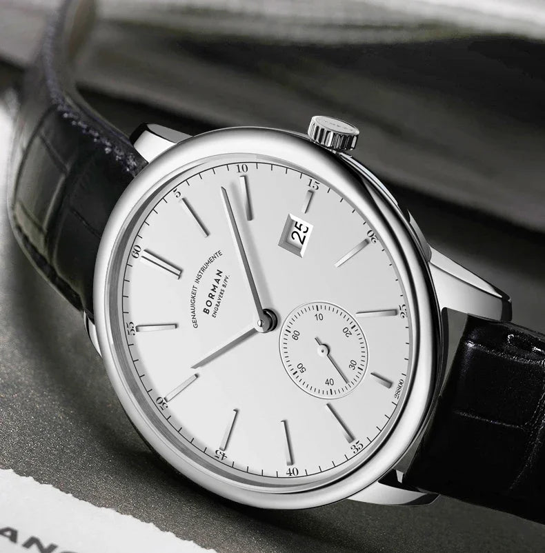 Luxury Ultra-Thin Sapphire Wristwatch