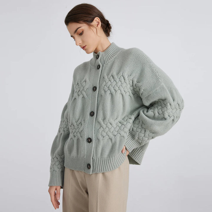 Everyday Thick Pure Wool Cardigan