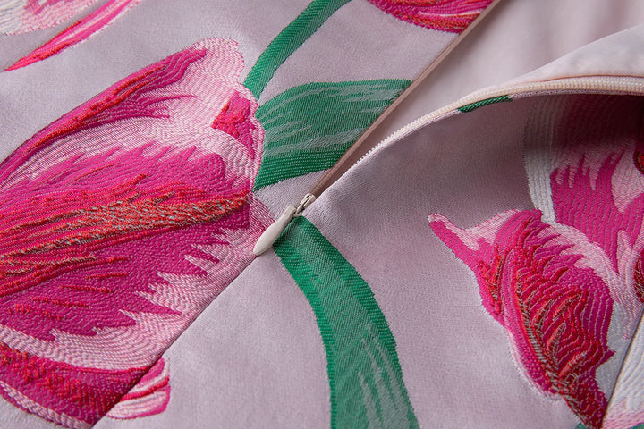 Gorgeous Bow Detail Evening Party Dress