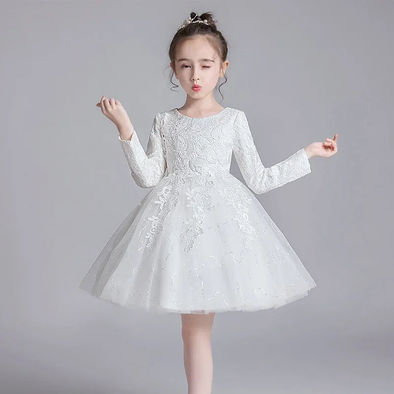 Beautiful Flower Lace Girl&